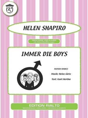 cover image of Immer die Boys